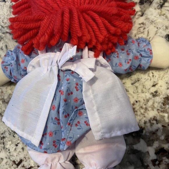 AURORA HASBRO RAGGEDY ANN DOLL 13” Soft Plush 2012 MADE IN USA - Picture 7 of 11
